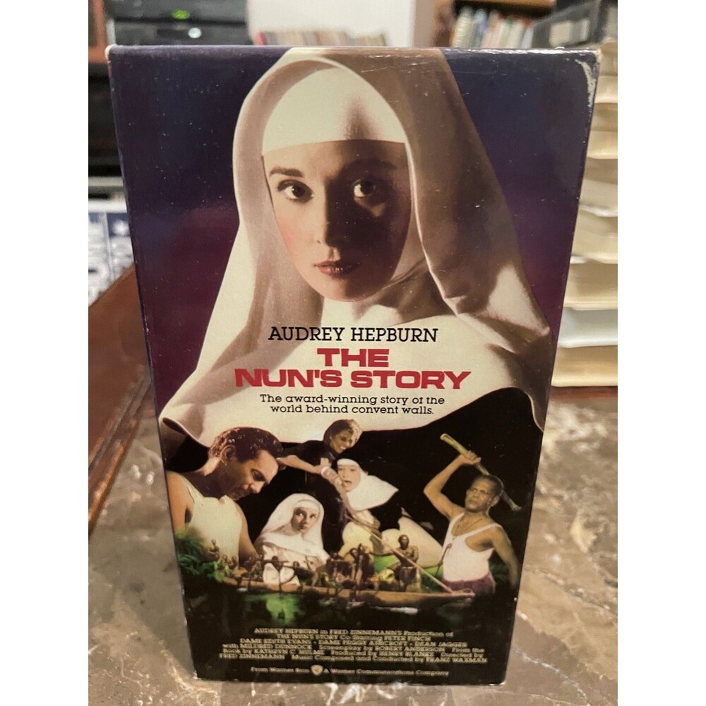 The Nuns Story (VHS, 1990) Audrey Hepburn